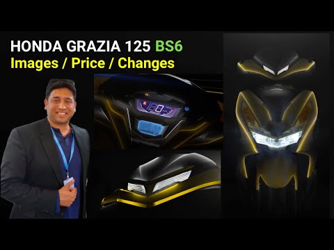 Honda Grazia BS6 video