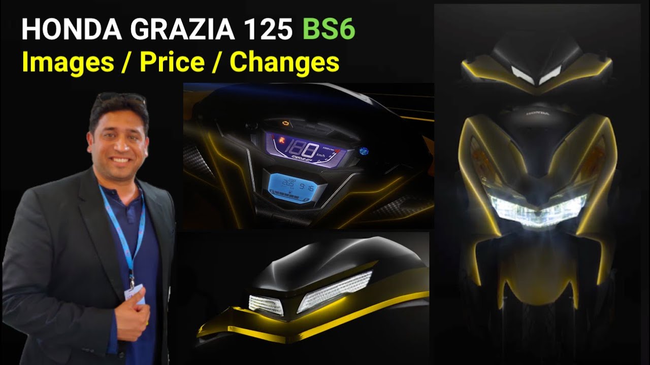 Honda Grazia BS6 video Honda Grazia BS6 video