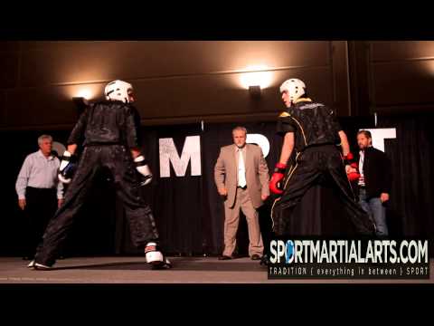 Jack Felton v Laszlo Gombos - Compete Nationals 2013 - Men's team sparring