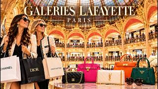 Inside Paris’s Most MAGICAL Luxury Shopping Mall 🇫🇷 | Galeries Lafayette GOLDEN 