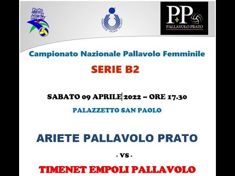 SERIE B2 : Pallavolo Prato - Timenet Empoli
