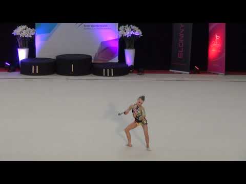 Alisa Paju clubs junior all around Eesti MV 2018