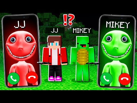 EPIC Minecraft Face-Off - Mikey vs JJ Window Man CALLING!