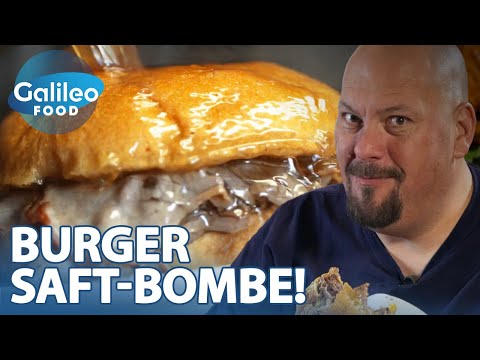 Jumbo Schreiner testet: Der SAFTIGSTE Burger! | Galileo Food