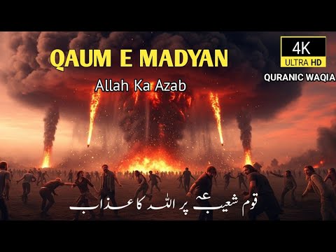 Qaum e Shoaib | Allah Ne Qaum e Shoaib Ko Kaisay Tabah Kia |قوم شعیب پر اللہ کا عذاب 