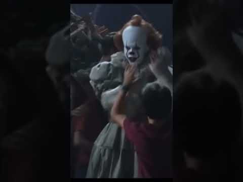 BEHIND THE SCENES: Pennywise 🤡 It Chapter 1 #shorts