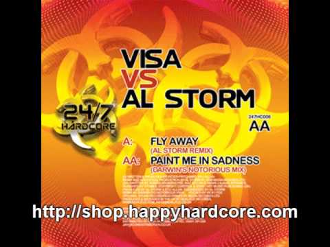 Visa vs Al Storm - Fly Away (Al Storm Remix), uk hardcore, 24/7 hardcore - 247006