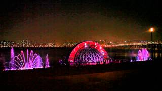 preview picture of video 'Light and Water Show - Han River, Seoul, South Korea'