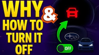 Why is Security Light Flashing On My Subaru & And How To Turn it OFF