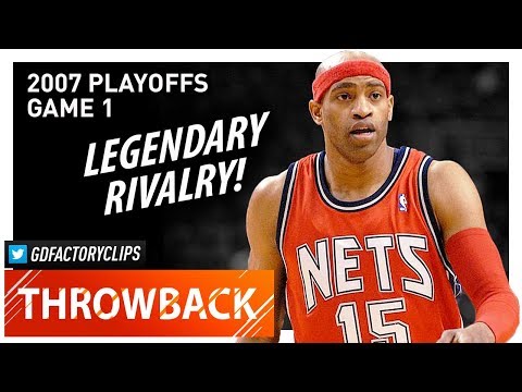 Throwback: Vince Carter Game 1 Highlights vs Raptors (2007 Playoffs) - 16 Pts, Embracing THE HATE!