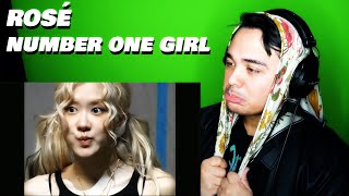 ROSÉ - number one girl (official music video) REACTION