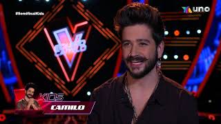 Oscar Patricio &quot;No Me Puedes Dejar Así&quot; Semifinal La Voz Kids