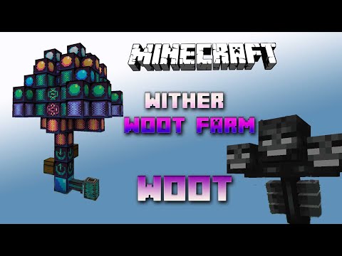 Wither Farm 💠 Woot Factory💠 Minecraft Woot Tutorial 💠 Deutsch / German 💠 #Minecraft