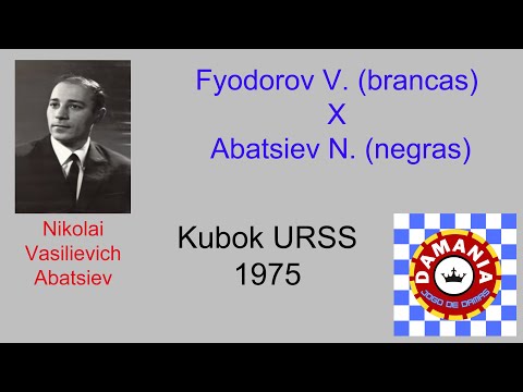 Fyodorov V. x Abatsiev N. - Kubok URSS 1975