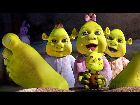 Papa Shrek et les bébés fous | Shrek 4 : Il était une fin | Extrait VF