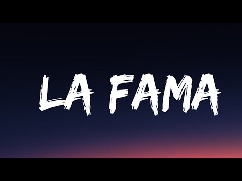 ROSALÍA x The Weeknd - LA FAMA (Letra_Lyrics)