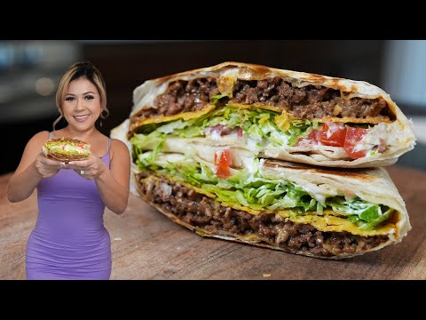 How to make the Best CRUNCHWRAP SUPREME at Home, and so MUCH BETTER!!!!