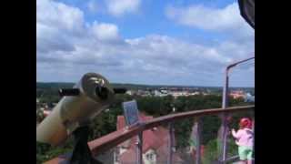 preview picture of video 'Widok z wieży ciśnień - Giżycko'