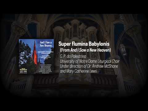 Notre Dame Liturgical Choir: Palestrina - Super Flumina Babylonis [AUDIO]