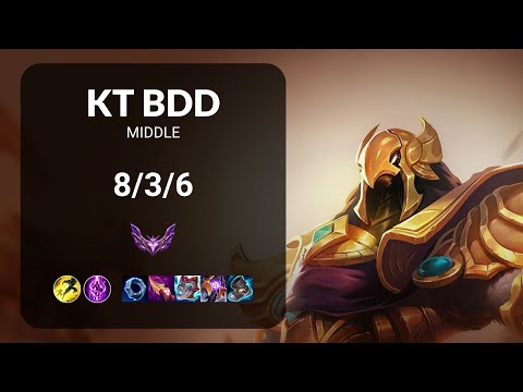 KT Bdd Azir vs LeBlanc MIDDLE - KR MASTER Patch 14.23
