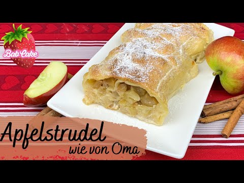 Original Bavarian apple strudel / like grandma's / traditional, moist and good / BabCake