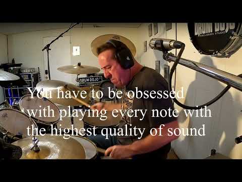 Drumming advice to live by from Jim Riley.