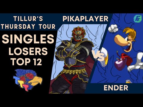 4HB PikaPlayer (Random) vs SC Ender (Rayman) - SSF2 Losers Top 12 - Tillur's Thursday Tour