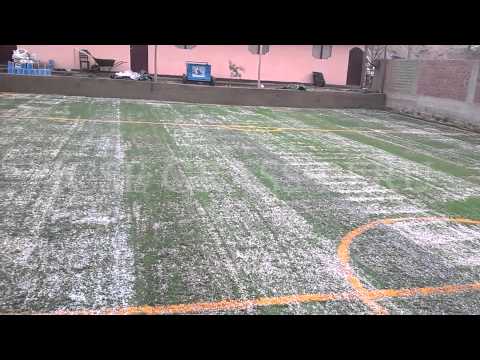 Avance de Obras Cancha Manchay, Caucho de Colores, Sistena Frio 