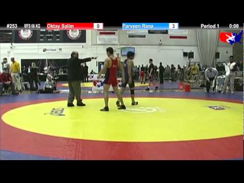 Schultz MFS 66 KG Champ. Round 2: Oktay Salim (Bulgaria) vs. Parveen Rana (India)