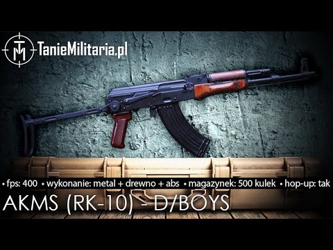 AKMS (RK-10) FIRMY D/BOYS - TANIEMILITARIA.PL