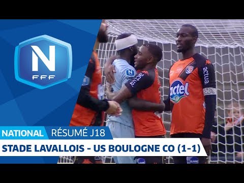 J18 : Stade Lavallois - US Boulogne CO (1-1), le résumé I National FFF 2018 2019