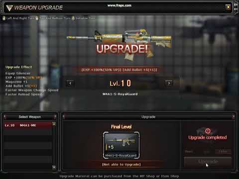 CrossFire: Level 10 M4A1-S Royal Guard + Won APR338-Zephyr
