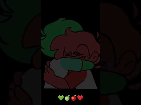 Eu Me Emocionei Com Essa Cena 🥺❤️🍏🍎💚(✨Torajo e Morajo Edit✨) 🍏Irmãos Maçãs!🍎 #edit #shorts