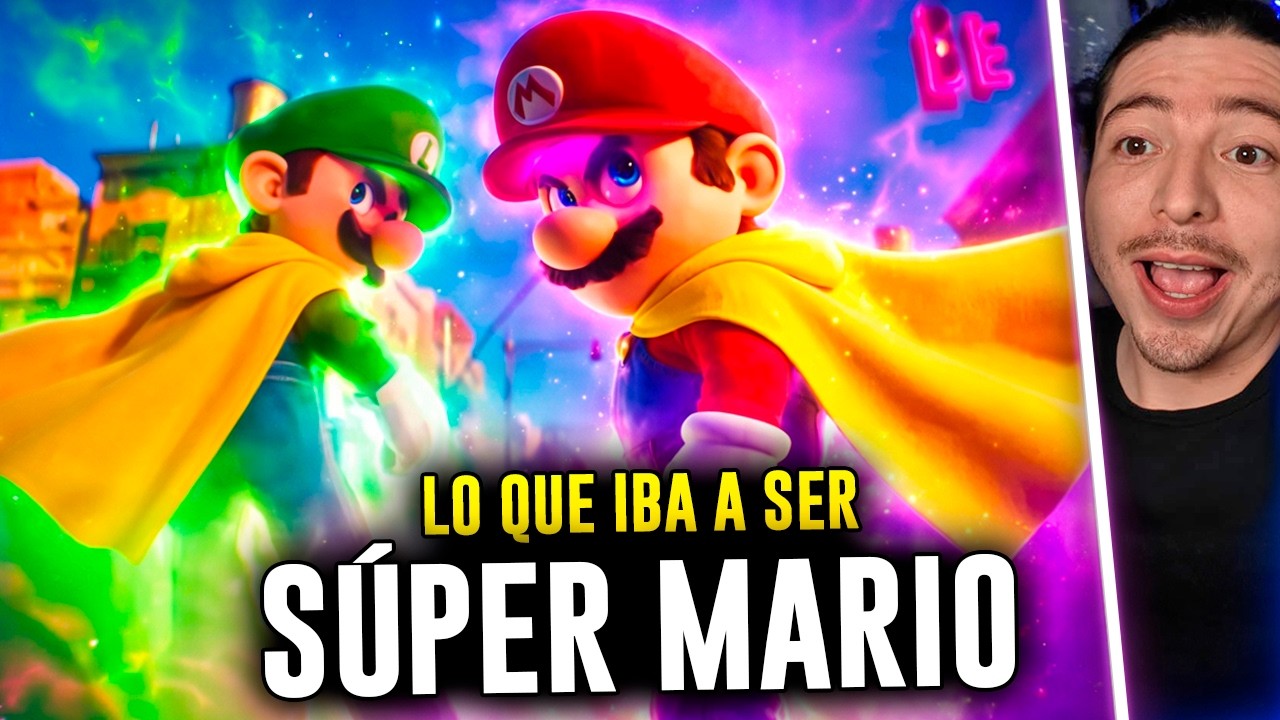Lo que iba a ser THE SUPER MARIO BROS MOVIE originalmente I Bowser más terrible I Nuevos poderes