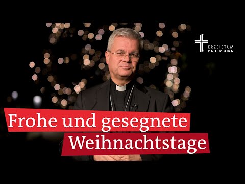 Erzbischof Dr. Bentz wünscht Frohe Weihnachten 2025