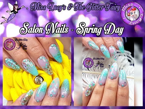 Acrylic Nails - Salon Design - Spring Pretties