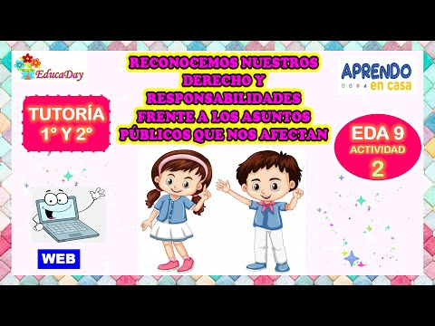 Tutoría 1° Y 2° EDA 9 Act. 2 - Reconocemos nuestros derechos y responsabilidades frente a los asunto