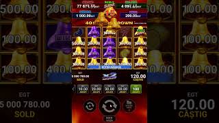 🔞👑 40 Shining Crown – BIG WIN x2 MULTIPLIER! 💰 EGT Slot Gameplay