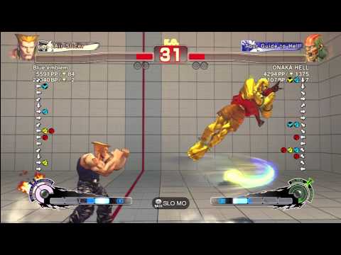 Ace Erin (Guile) vs ONAKA HELL (Dhalsim)