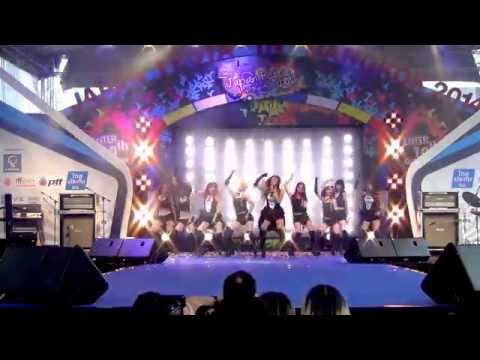 140831 [Wide] Iris cover Nine Muses - Figaro + Gun @Japan Festa in Bangkok 2014