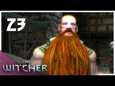 Let's Play The Witcher 1 Blind Part 23 - Wyvern Moa [Modded Witcher Enhanced Edition PC Gameplay]