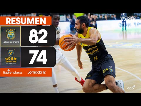 La Laguna Tenerife - UCAM Murcia (82-74) RESUMEN | Liga Endesa 2024-25
