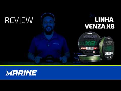 Vídeo Linha Multifilamento Marine Sports Venza X8 - 150m