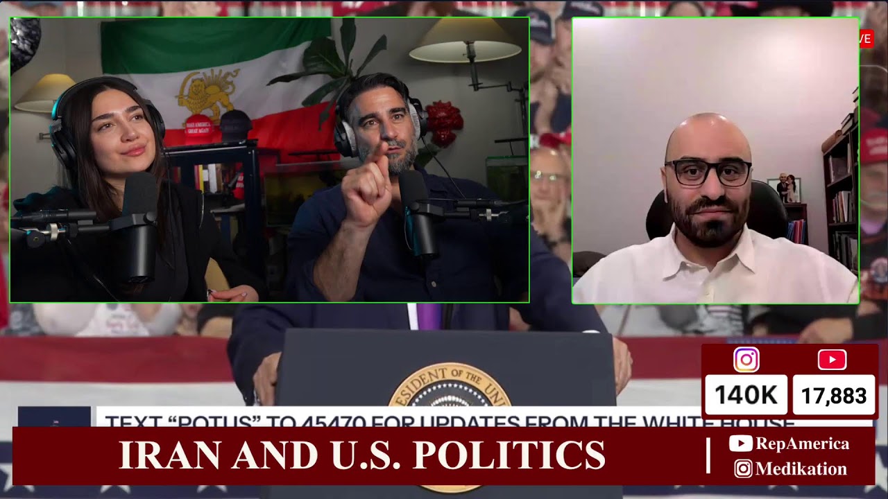 Iran and US Politics - Rep America with Medi - LIVE