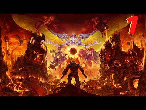 Let's Play Doom Eternal (Nightmare Mode) Part 1 FOUND THE BIG GUY!!!