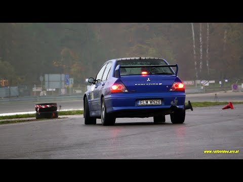 Janowski Sergiusz - Mitsubishi Lancer EVO VII - SuperOES Puchar Jesieni Tor Kielce 11-11-2020