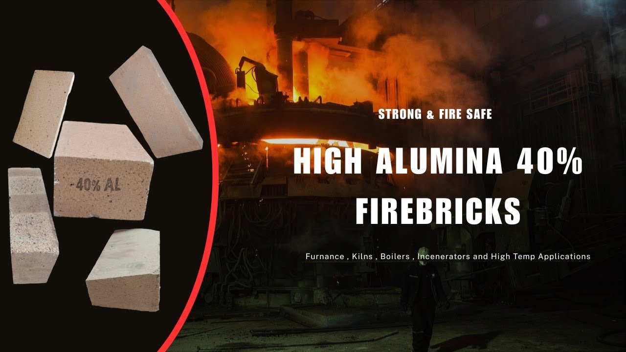 40% Refractory Firebricks Upto 1300°C - 1600°C Heat Resistance | Kenworks Ventures Company Limited