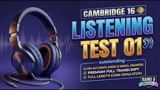 Cambridge IELTS 16 Listening Test 1 with Answers | Latest IELTS Listening Practice Test 2026