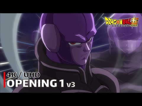 Dragon Ball Super - Opening 1 v3 (Chouzetsu☆Dynamic!) | 4K UHD Creditless | Subtitles