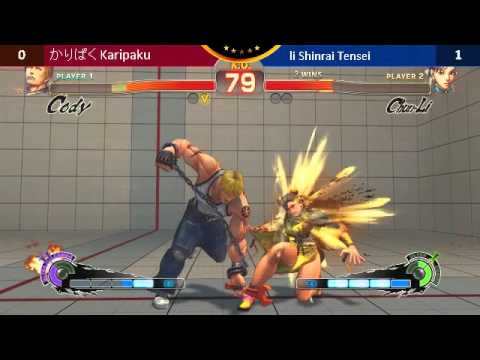 指喧 - YUBIKEN - FT2 Karipaku (Cody) vs Tensei (Chun-Li)
